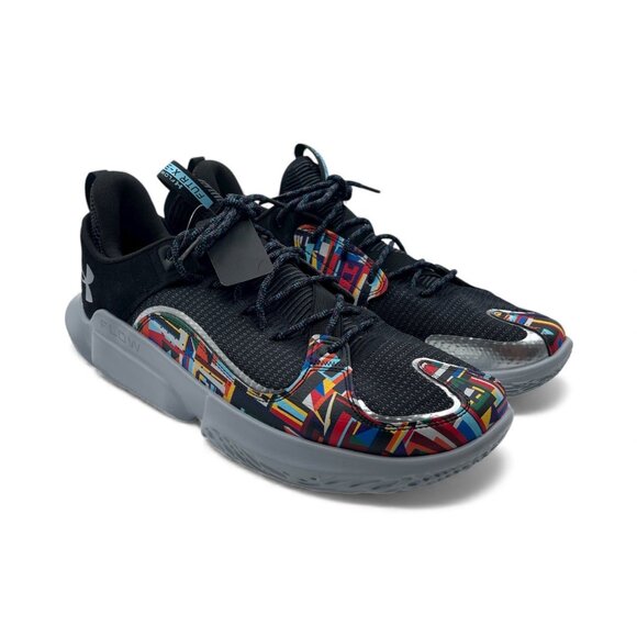 Under Armour Flow FUTR X 3 'Black History Month' Men’s SZ 15 - 3027274-001 - Picture 3 of 8